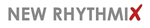 Logo NEW RHYTHMIX grau rot 300px